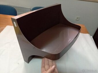 Retro plastová police polička Mona v TOP stavu