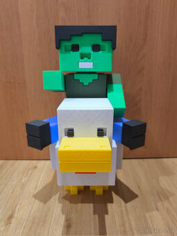 Minecraft jezdec - 3d tisk