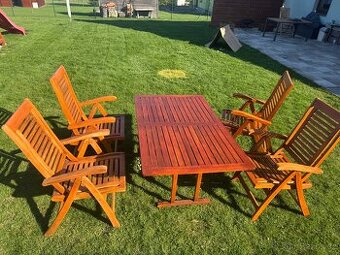 Zahradní nábytek 4+1