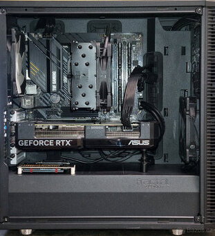 Herní počítač R7 5800X3D, RTX 4070, Titanium 850W