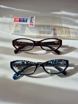 Nové brýle na čtení balení 2 ks.  +2,5.