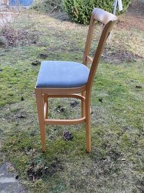 Barová židle - 3 ks, polstrovaná
