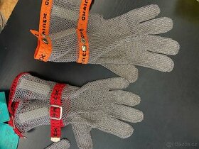 Neprořezné kovové rukavice