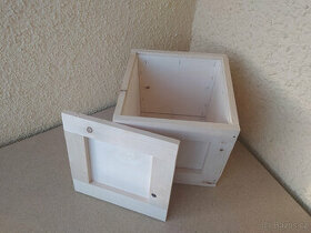 Dárková krabice - dřevěná bedna
