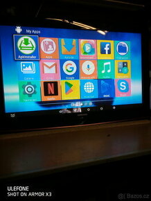 Televize Samsung úhlopříčka 107+ TV box Android 8.1