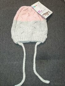Dětská pletená čepice, 80-92, nová - 1