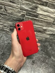 iPhone 11 128GB RED, baterie 100%