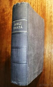 BIBLÍ SVATÁ /1942/ - Evangelická bible - starý i nový zákon
