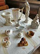 Porcelán, keramika sošky dekorace