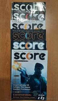 Časopisy SCORE, LEVEL, GameStar, Joystick