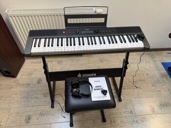 Dětské elektrické piano Sound of Donner SD10