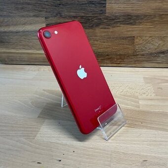 iPhone SE 2020 64GB, červený, 100% baterie (rok záruka)