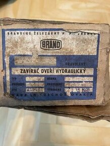 BRANO zavírač dveří hydraulický Czechoslovakia