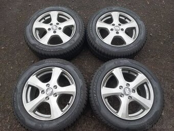 Sada NOVÝCH Alu kol MSW 205/60R16 zimní