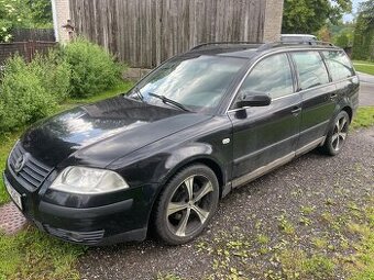 VW Passat B5.5 1.9 TDI kombi, tažné, 2 sady kol, STK 07/26