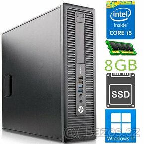 HP Prodesk 600 SFF: INTEL i5/ 8GB/ SSD 240GB/ WIN11/ Záruka