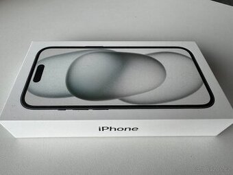 iPhone 15, 128GB Black NEROZBALENÝ