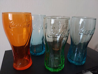 5x  Sklenice Coca Cola  (2008-2014)