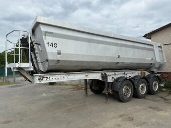 Sklopný návěs Schwartmuller celohliník s ocel vložkou 4.5t