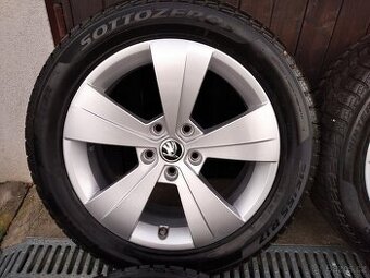 Originál alu sada Škoda Superb III 17" 5x112
