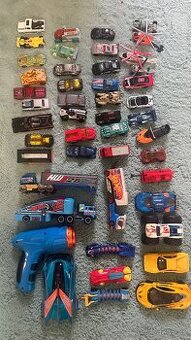 Hot Wheels velka kolekce auticek
