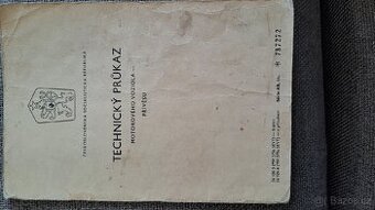 Kupim technicky průkaz na Skoda 450 r.v.  1958 nebo 1959