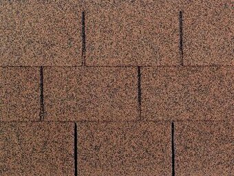 Asfaltová šindel obdelníková hnědá (nová)