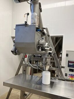 Prodám plnící zařízení na sypké prášky do dóz