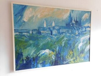 OBRAZ OLEJ PLÁTNO, HRAČANY