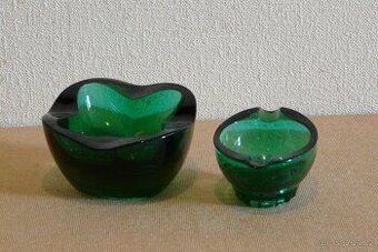 Popelníky z hutního skla