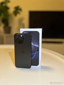 🚀  iPhone 16 Pro 512GB Black Titanium – Rychlé jednání - s