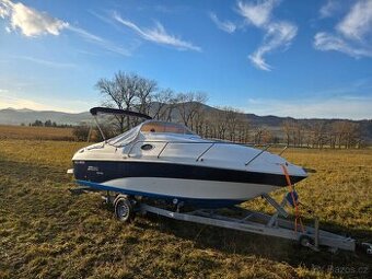 Kajutová loď 660, mozno motor 150hp, vlek