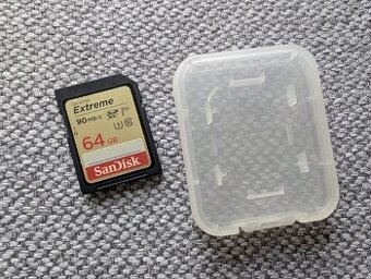 Karta SanDisk Extreme SDXC, 64 GB, 90 MB/s