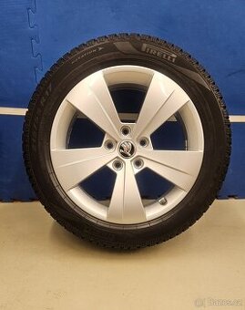 Zimní alu kola s TPMS senzory tlaku ŠKODA TRITON 215/55 R17