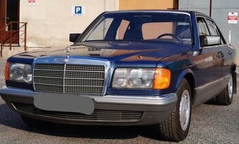 Mercedes w126 280SE manuál rv 1984