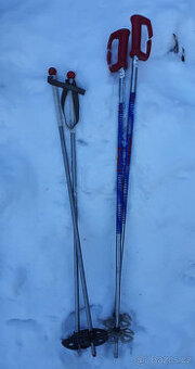 běžky hole hůlky boty lyžáky