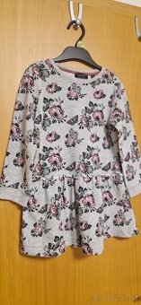 Teplejší mikinové šaty – Blue Seven, vel. 110 (cca 5 let)