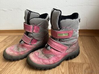 Boty FARE  s membránou a kožíškem vel. 30