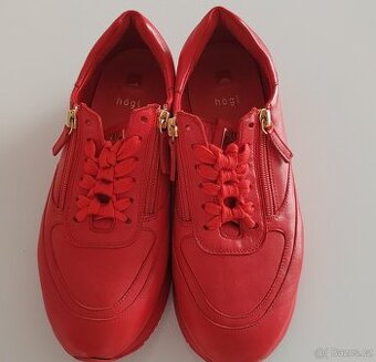 Kožené polobotky Högl