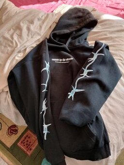 Mikina s kapucí street style vel M Black Squad