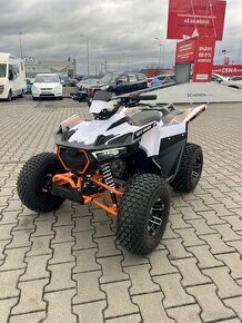 Dětská čtyřkolka FUN 125cc 3G8 - bílo oranžová