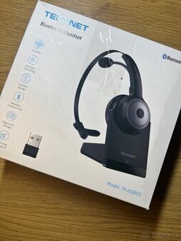 Profesionální bezdrátový headset s AI potlačováním hluku