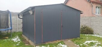 Plechová garáž 4x4