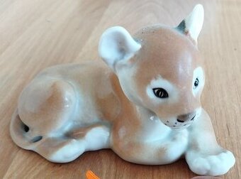 Figurální porcelán zvířátka - lvice