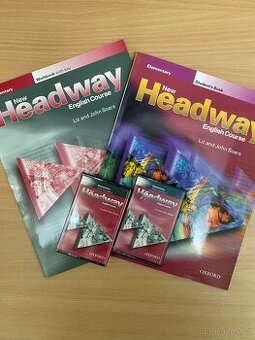 Nepopsaná Headway AJ Učebnice A Prac. Sešit + Kazety