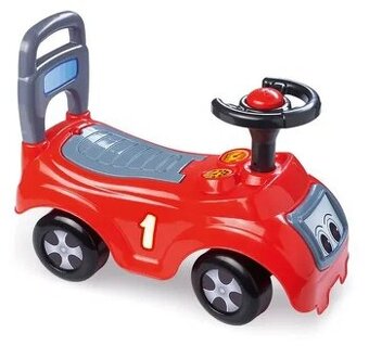 Odrážedlo auto červené s opěradlem