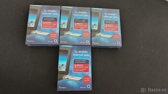 O2 Mobilní internet sada 3 měsíce (4x nové) - 1