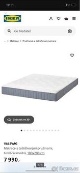 Matrace Ikea