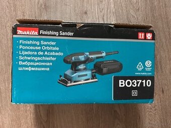 2x MAKITA BO3710 Vibrační bruska 185x93mm,190W