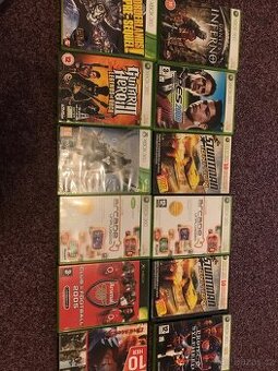 Hry na xbox 360 dle výběru na obrázkach